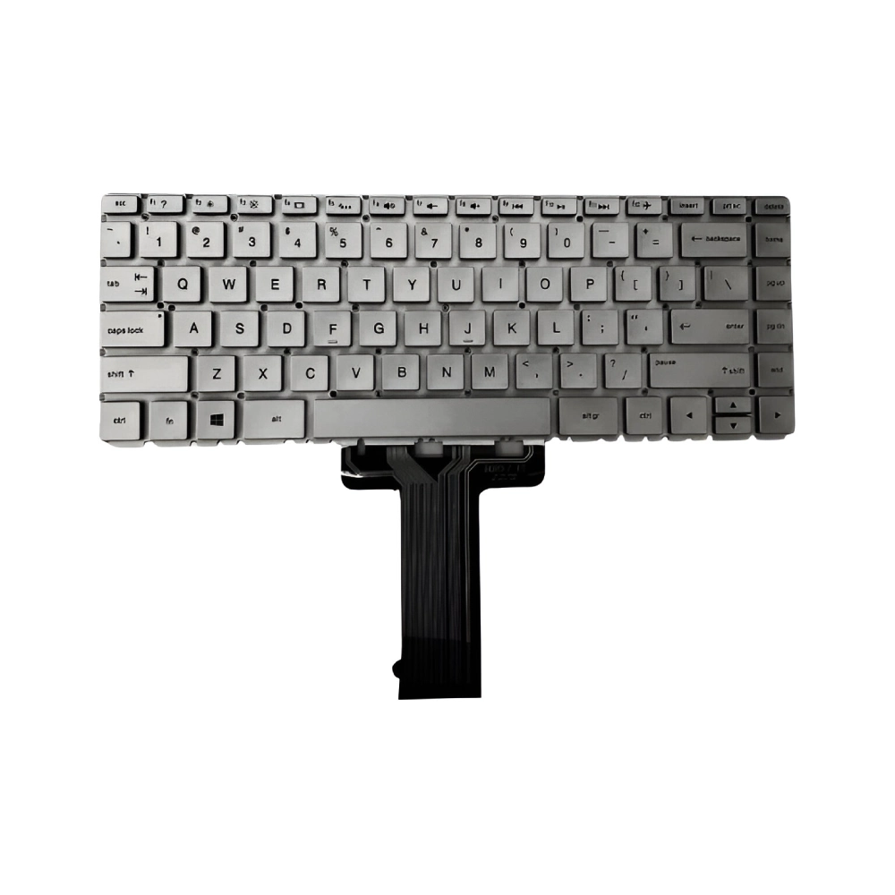 Teksus Laptop Keyboard For HP Pavilion 14BA | 14BA057CL Silver Us (With Backlight) view 3